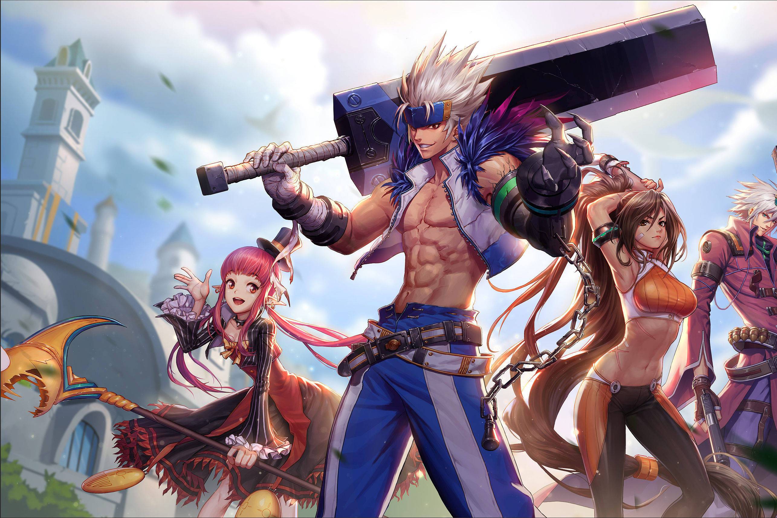 烈的对抗中 烈的对抗中